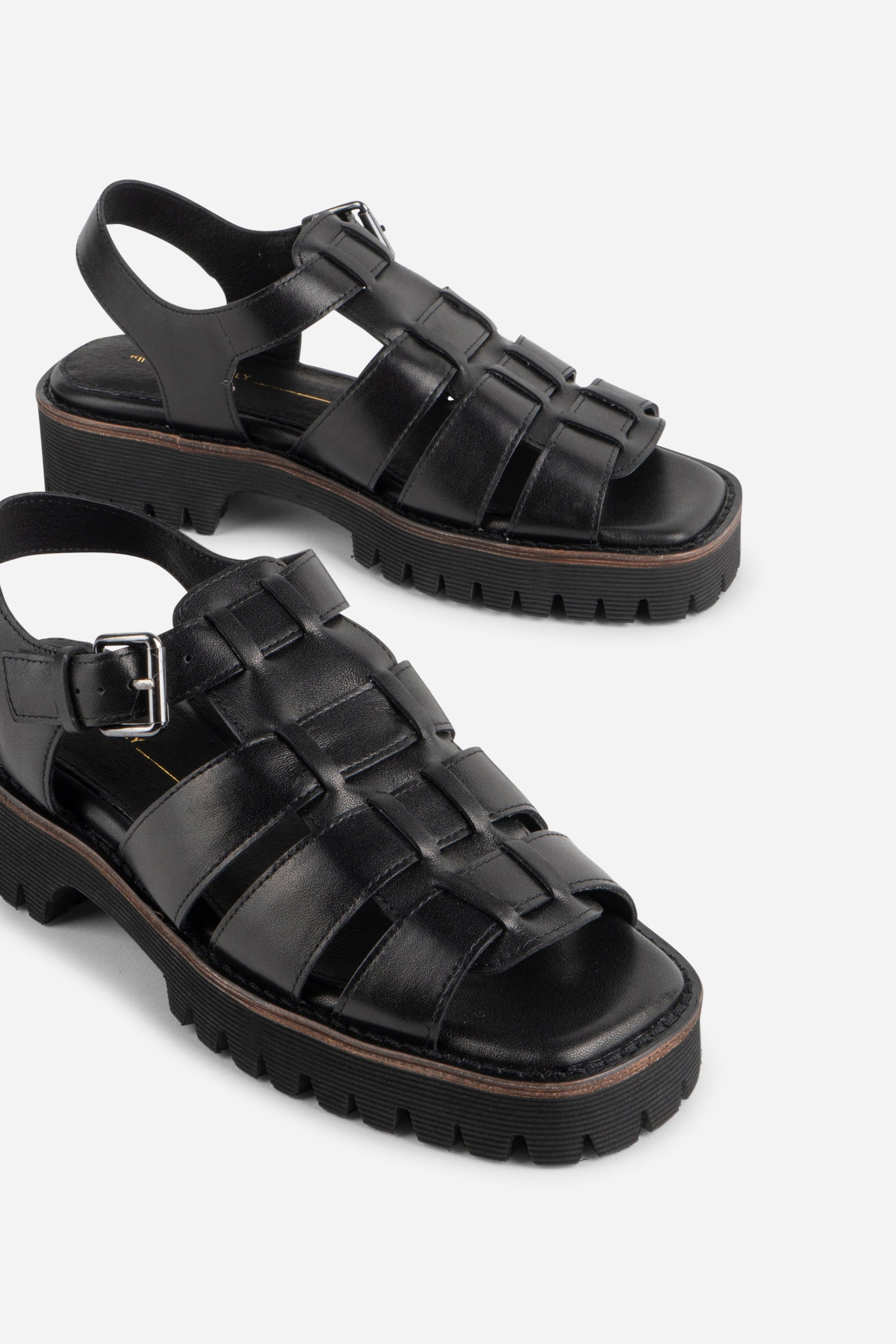 Intentionally Blank HADDIE LEATHER DAD SANDAL
