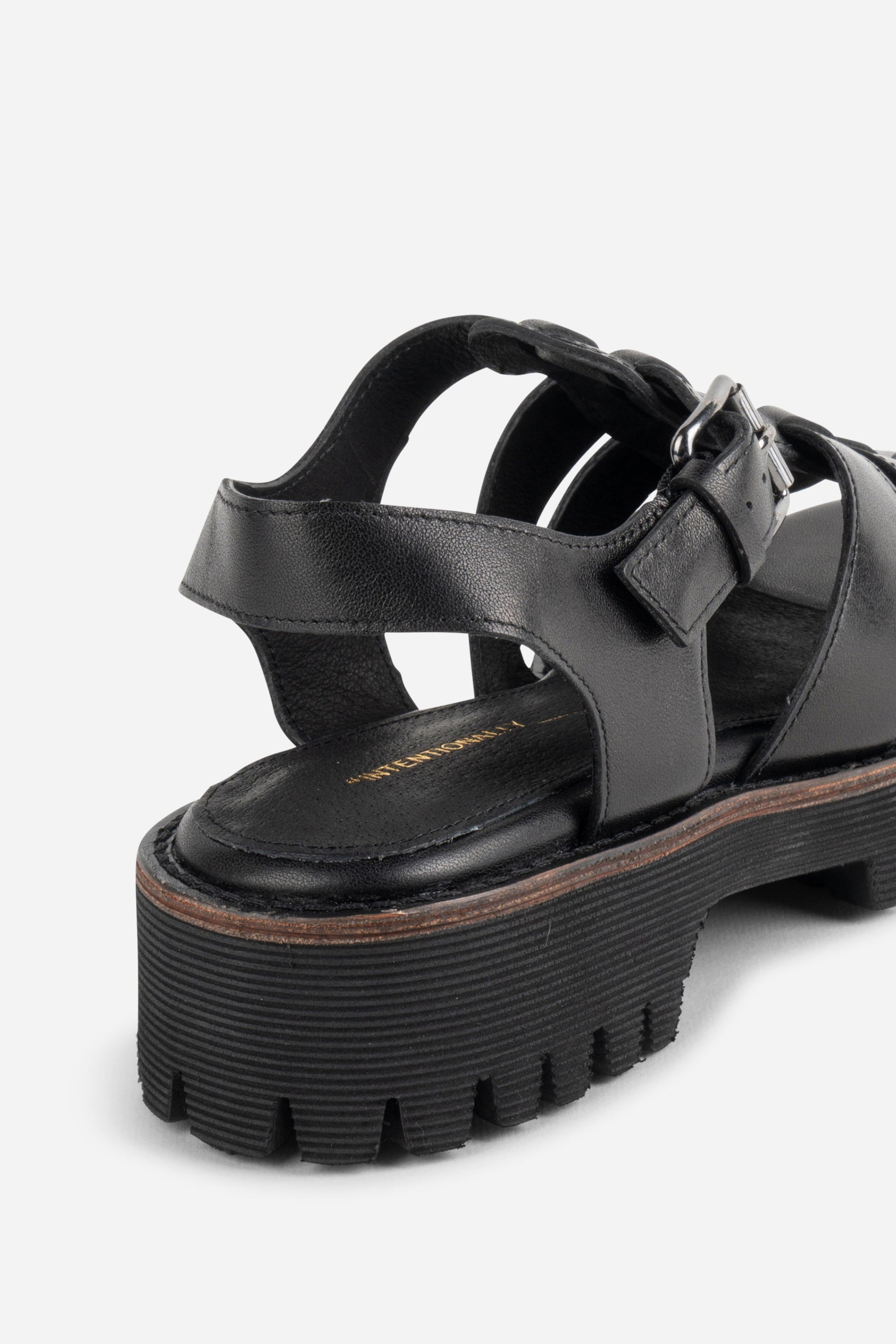 Intentionally Blank HADDIE LEATHER DAD SANDAL