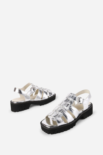 Intentionally Blank HADDIE LEATHER DAD SANDAL