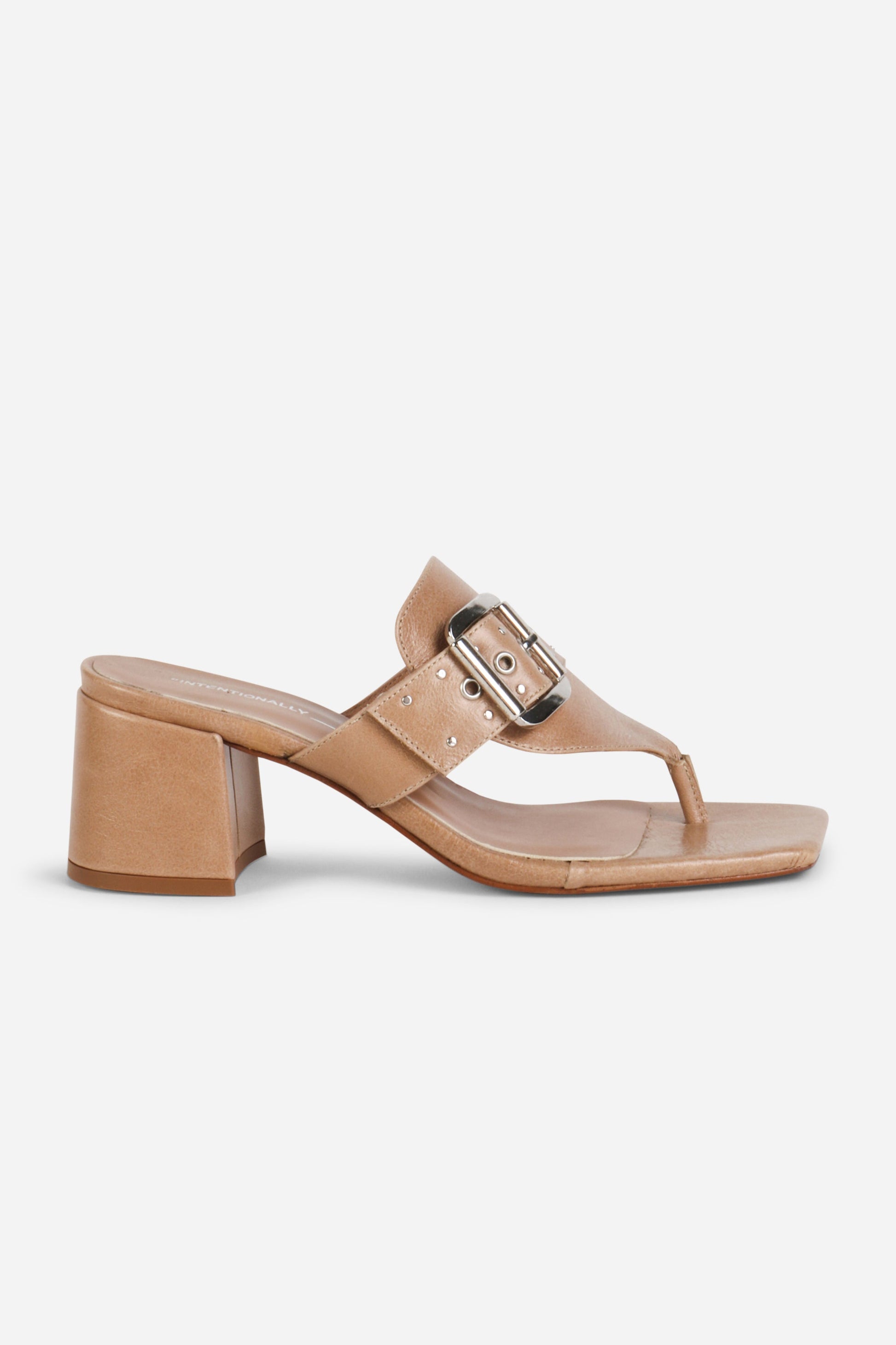 Intentionally Blank WYNONA THONG MULE HEEL
