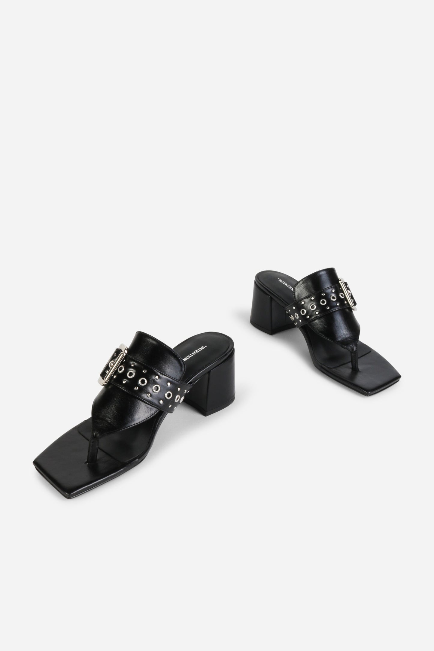 Intentionally Blank WYNONA THONG MULE HEEL
