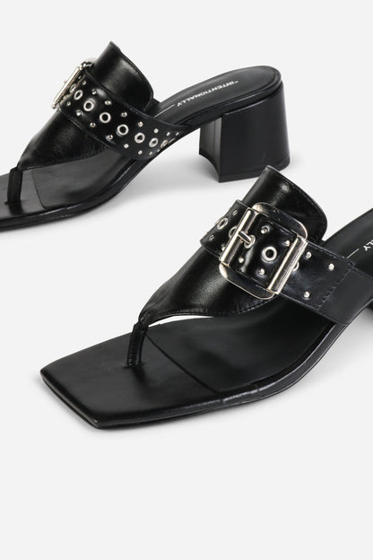 Intentionally Blank WYNONA THONG MULE HEEL