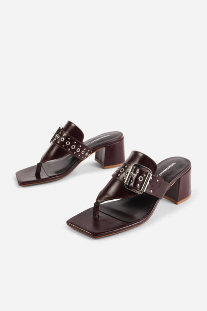 Intentionally Blank WYNONA THONG MULE HEEL