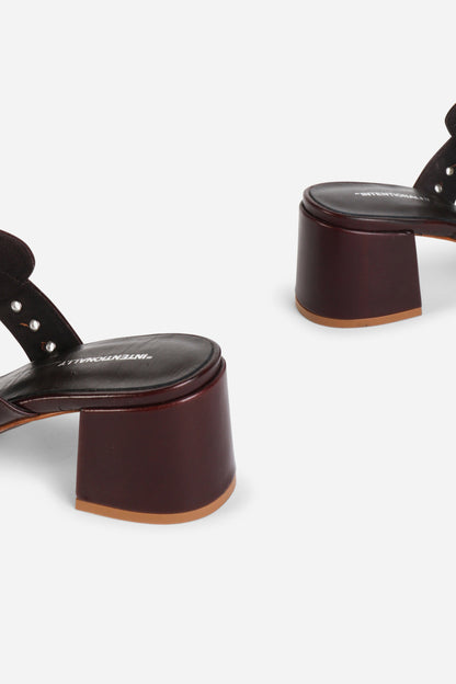 Intentionally Blank WYNONA THONG MULE HEEL