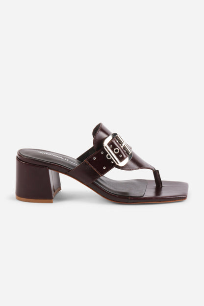 Intentionally Blank WYNONA THONG MULE HEEL