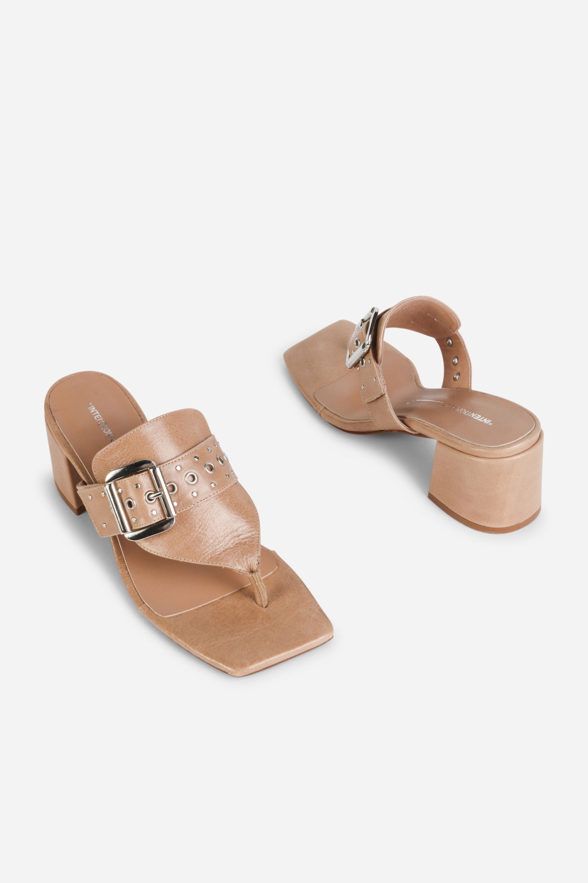 Intentionally Blank WYNONA THONG MULE HEEL