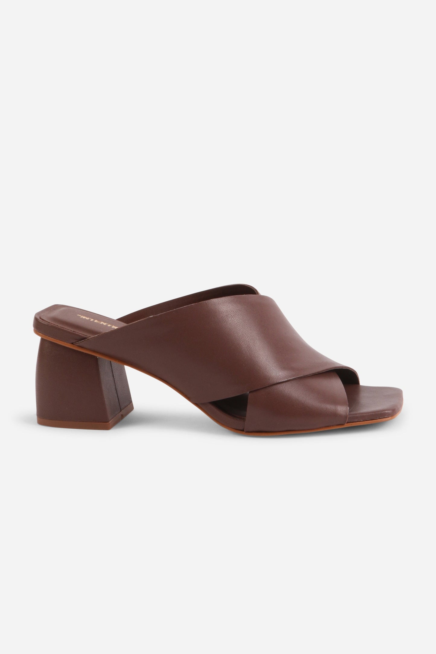 Intentionally Blank LEFTY MULE HEEL