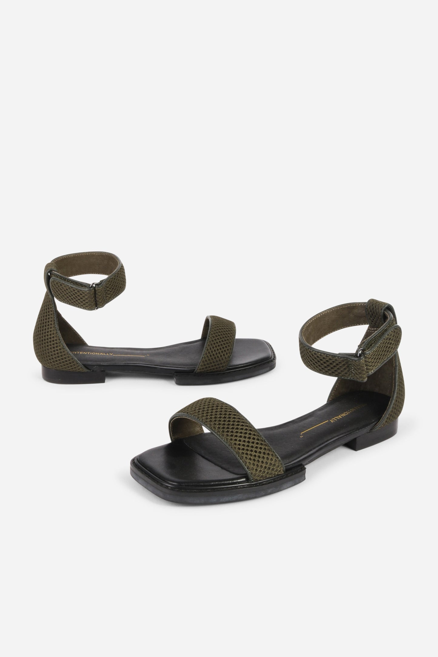 Intentionally Blank POTZ MESH FLAT SANDAL