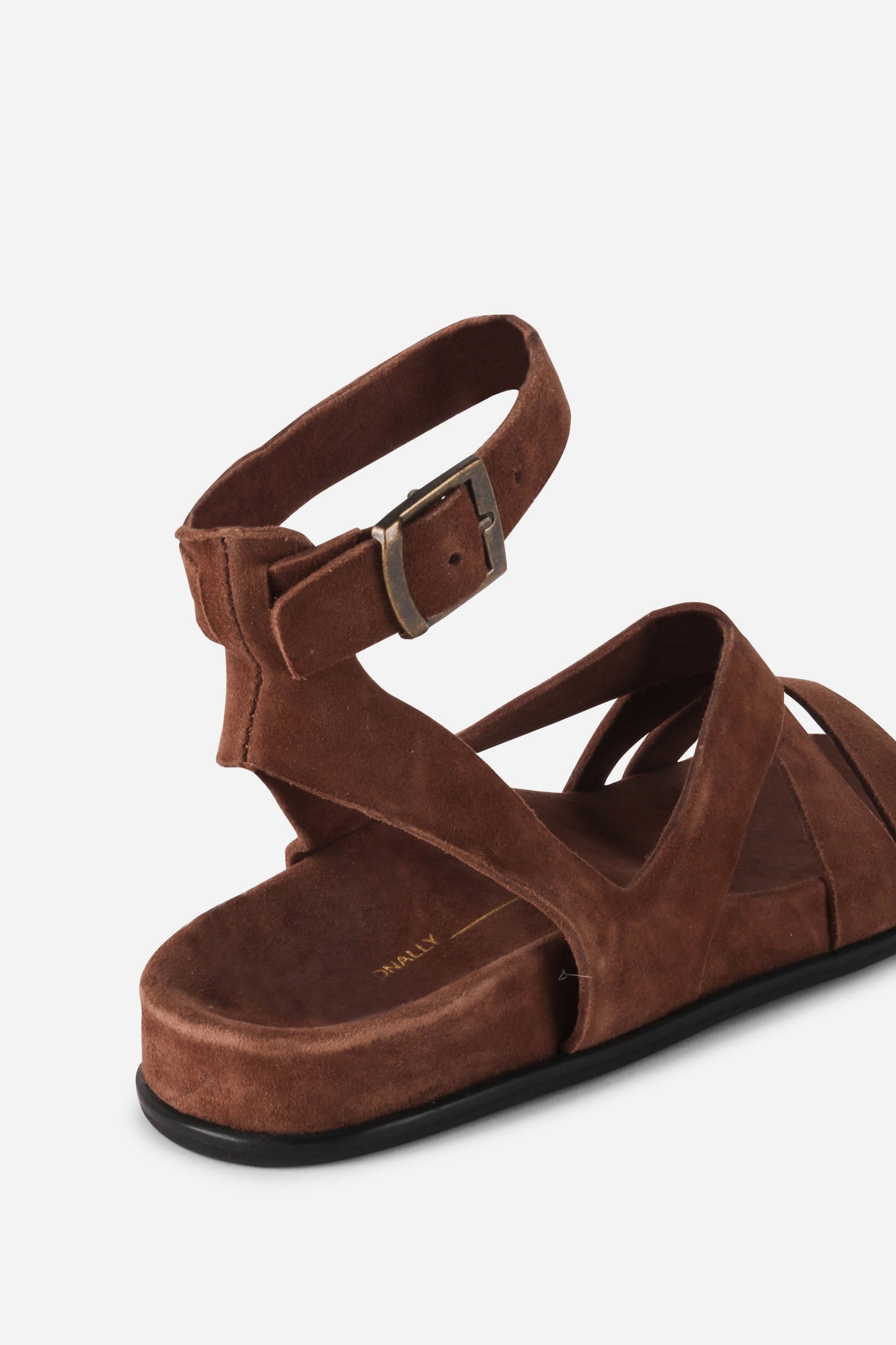 Intentionally Blank MYKO ANKLE STRAP FLAT SANDAL