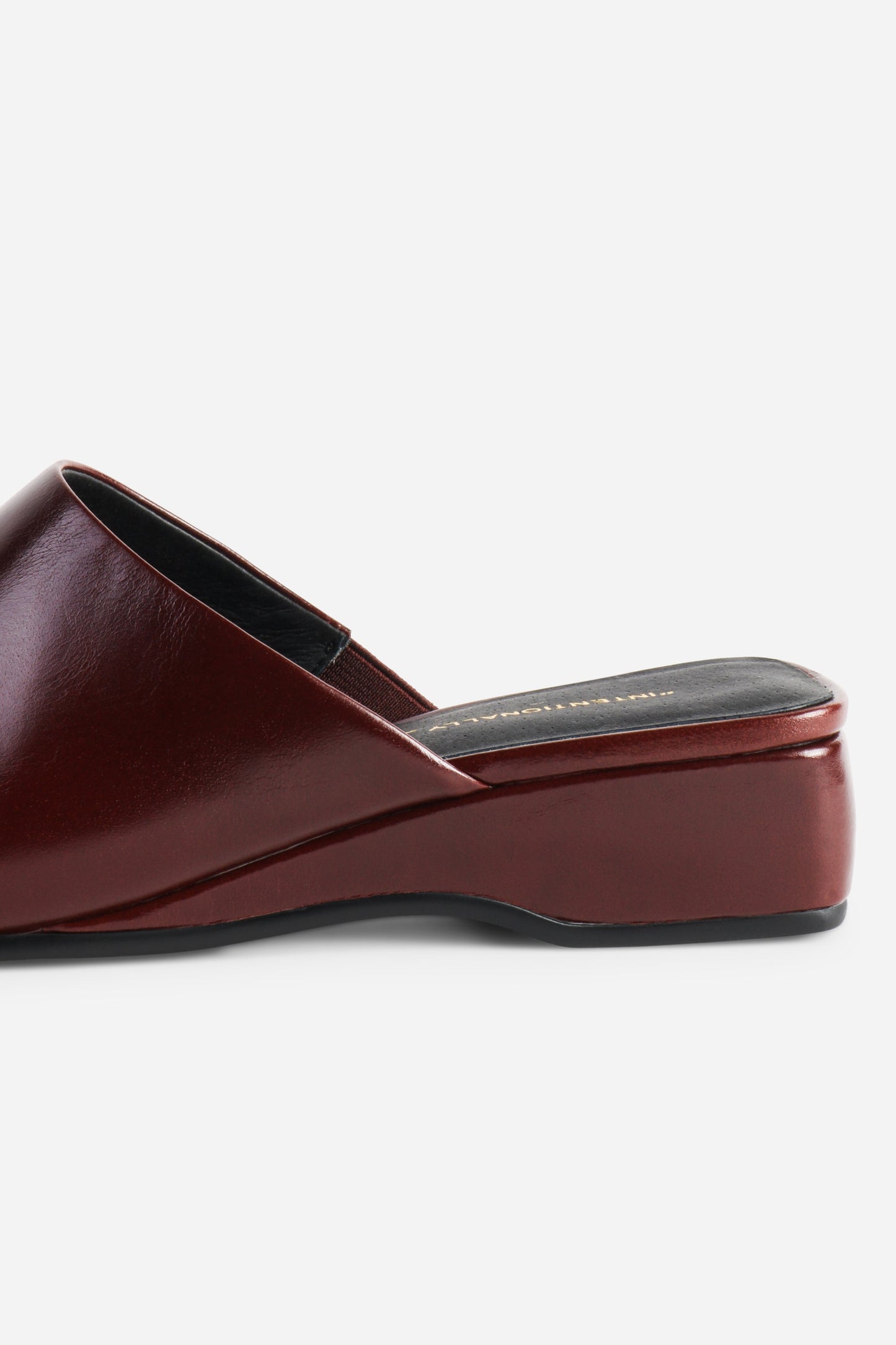 Intentionally Blank MARER WEDGE HEEL MULE