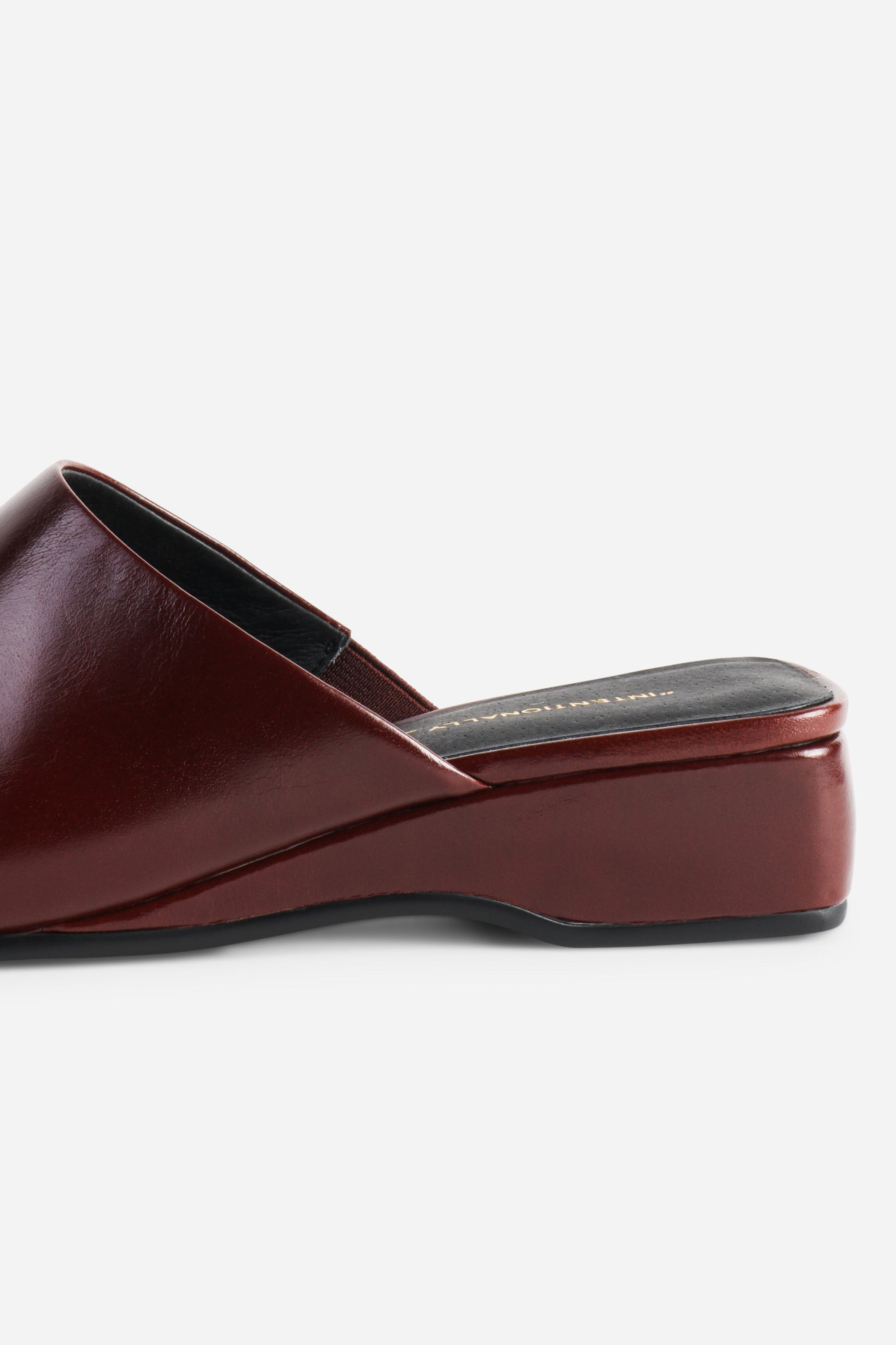 Intentionally Blank MARER WEDGE HEEL MULE