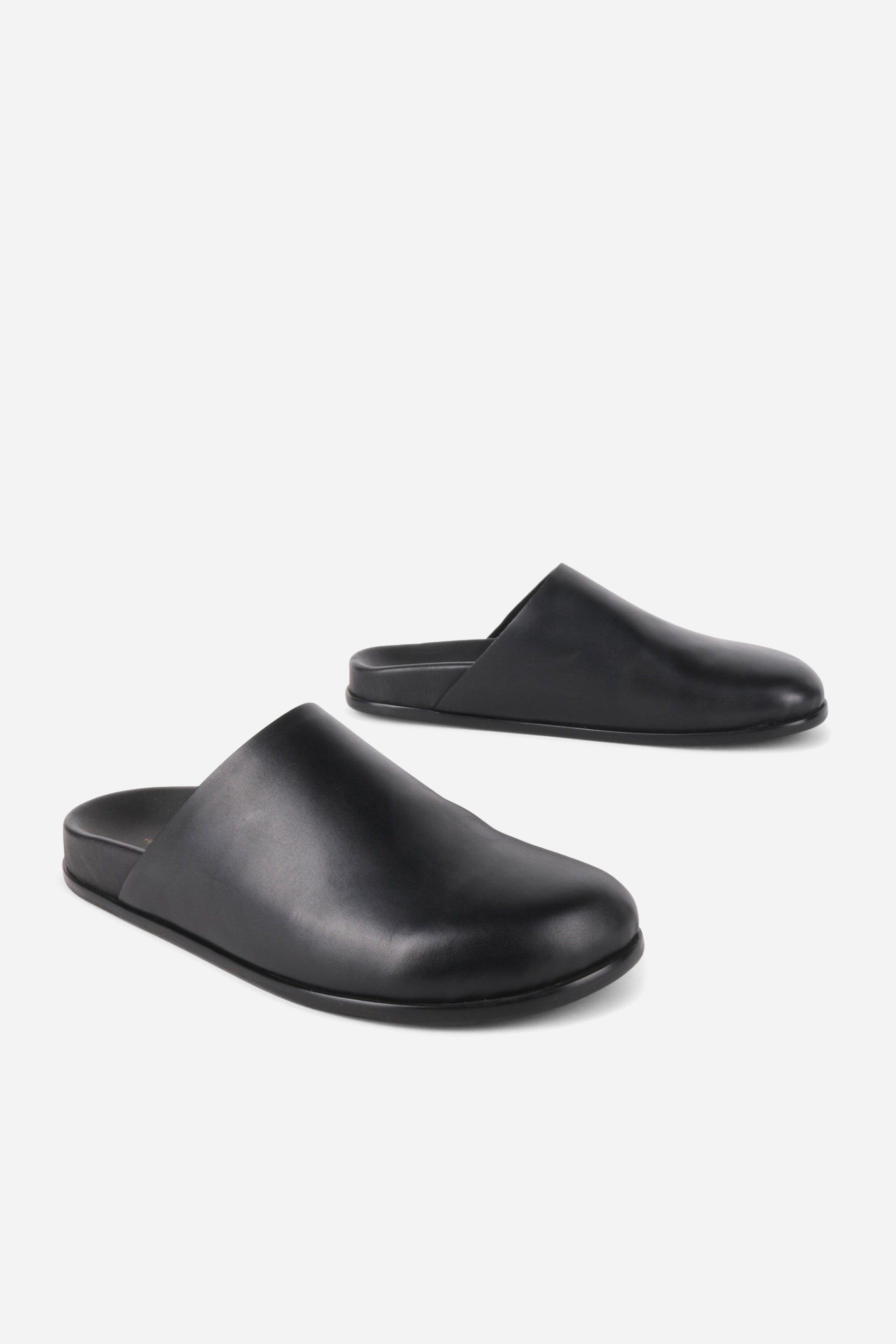 Intentionally Blank AGATHA LEATHER SLIP ON MULE