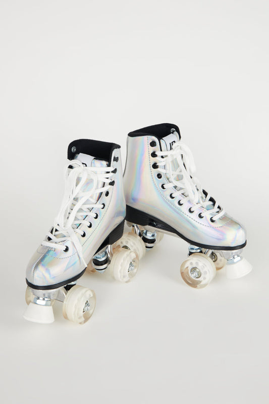 Intentionally Blank INSANE ROLLER SKATE Blue Beams