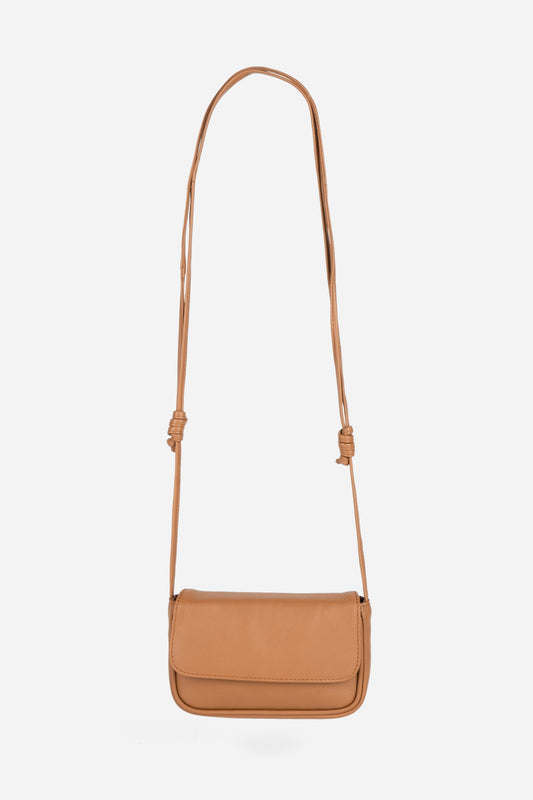 Intentionally Blank ORLEANS LEATHER MINI CROSSBODY BAG