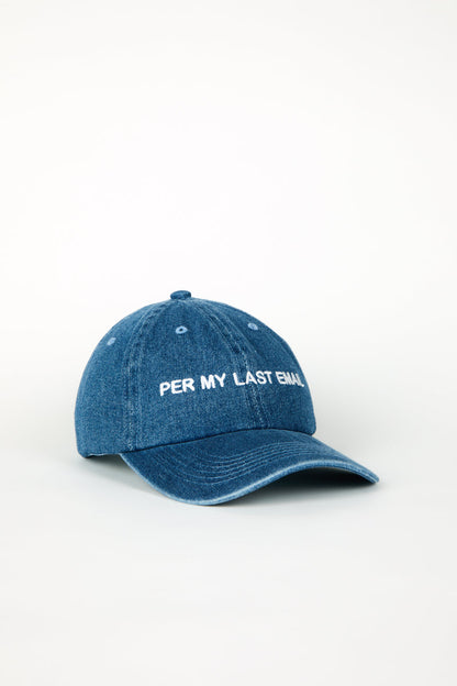 Intentionally Blank PER MY LAST DAD CAP