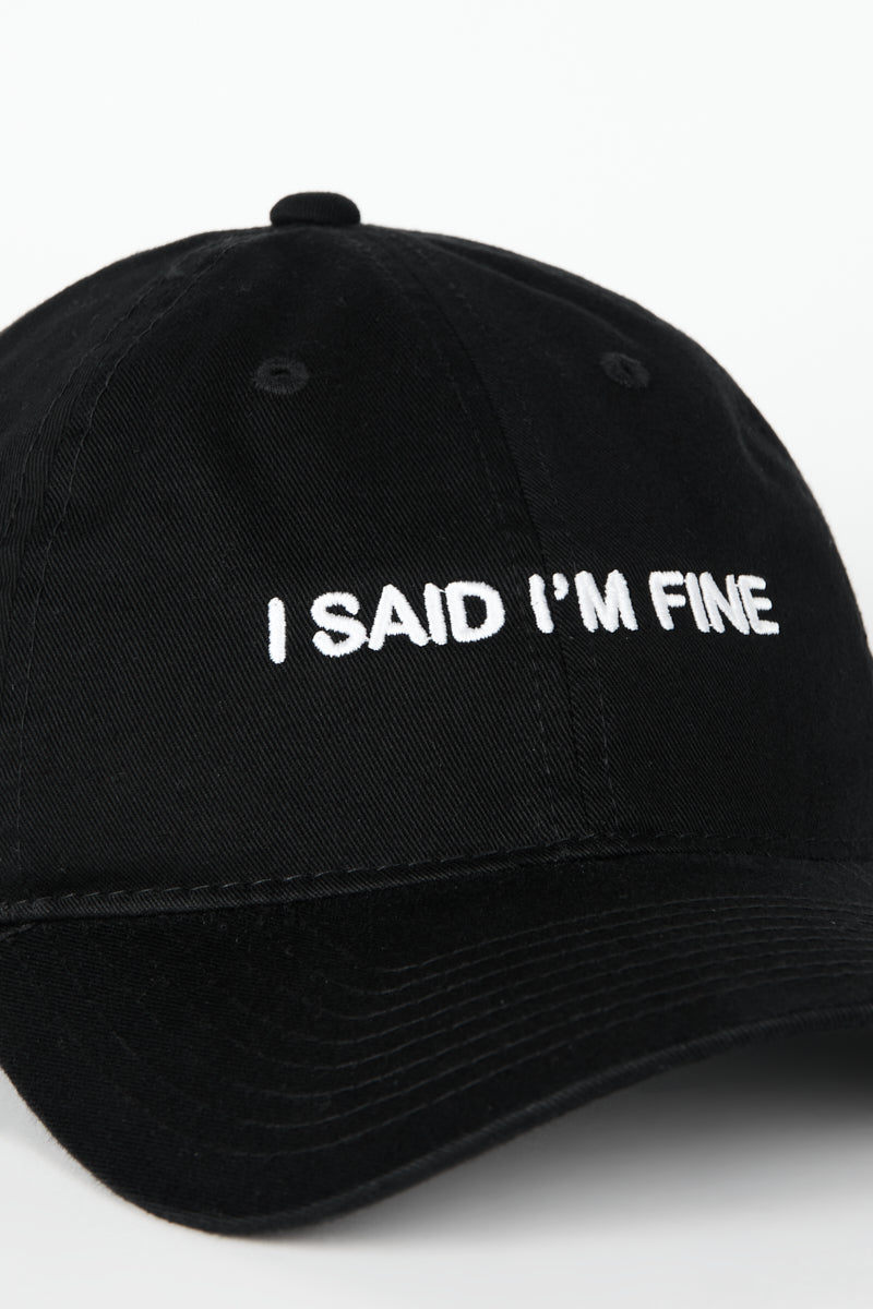Intentionally Blank I'M FINE DAD CAP