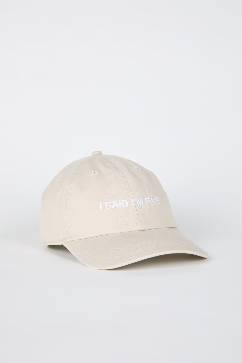 Intentionally Blank I'M FINE DAD CAP
