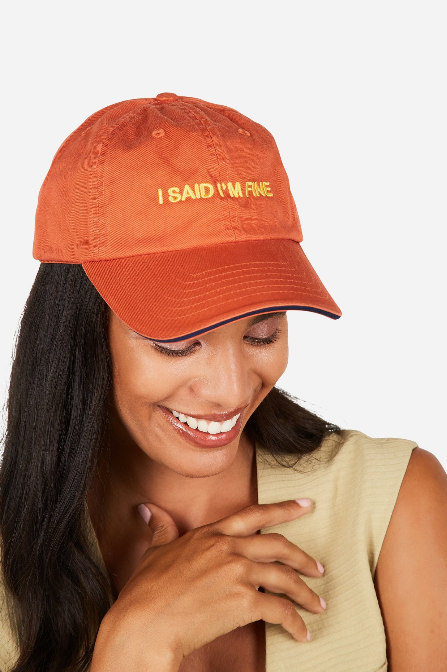Intentionally Blank I'M FINE DAD CAP