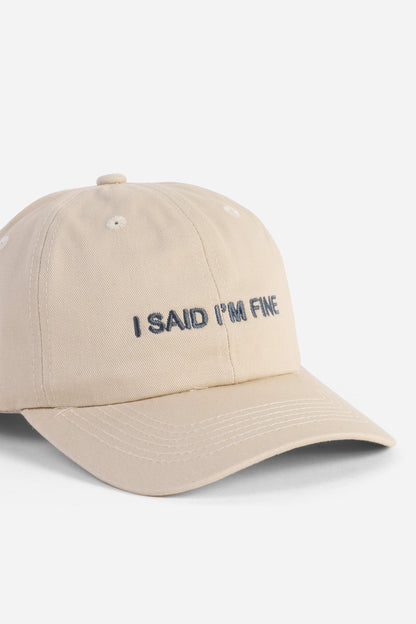 Intentionally Blank I'M FINE DAD CAP