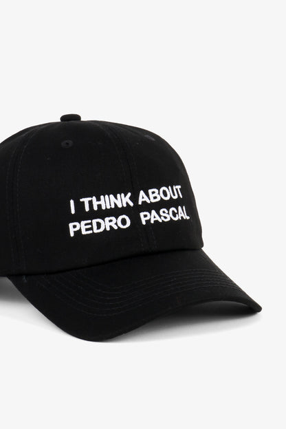 Intentionally Blank I THINK ABOUT PEDRO PASCAL DAD CAP