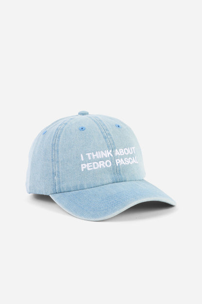 Intentionally Blank I THINK ABOUT PEDRO PASCAL DAD CAP
