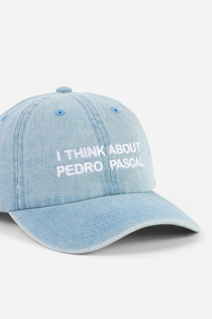 Intentionally Blank I THINK ABOUT PEDRO PASCAL DAD CAP