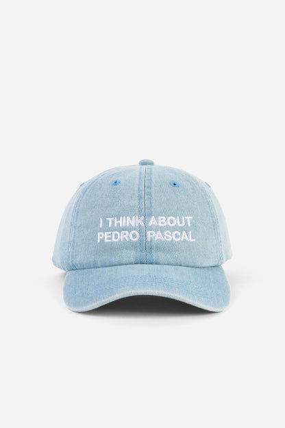 Intentionally Blank I THINK ABOUT PEDRO PASCAL DAD CAP