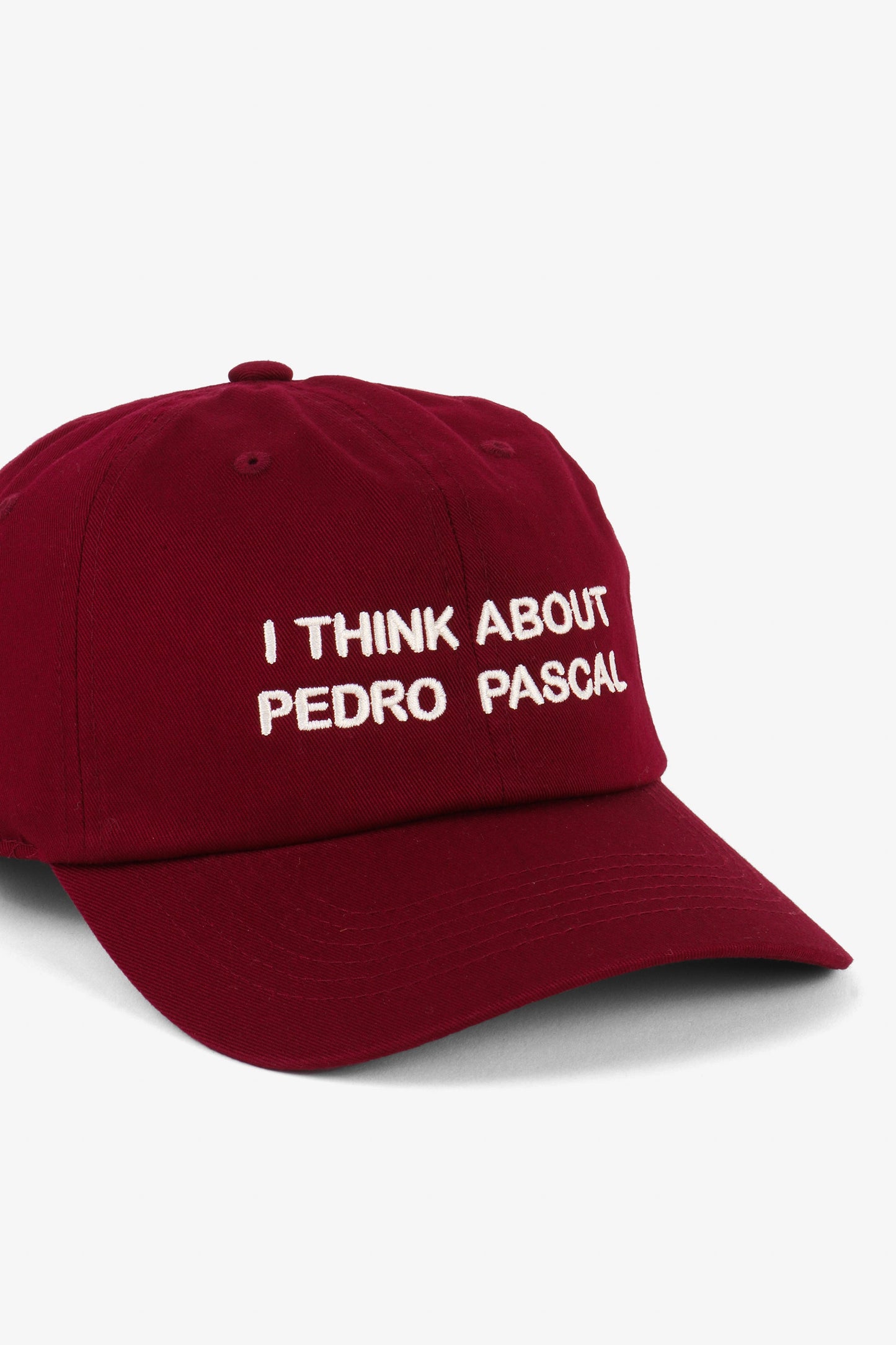Intentionally Blank I THINK ABOUT PEDRO PASCAL DAD CAP