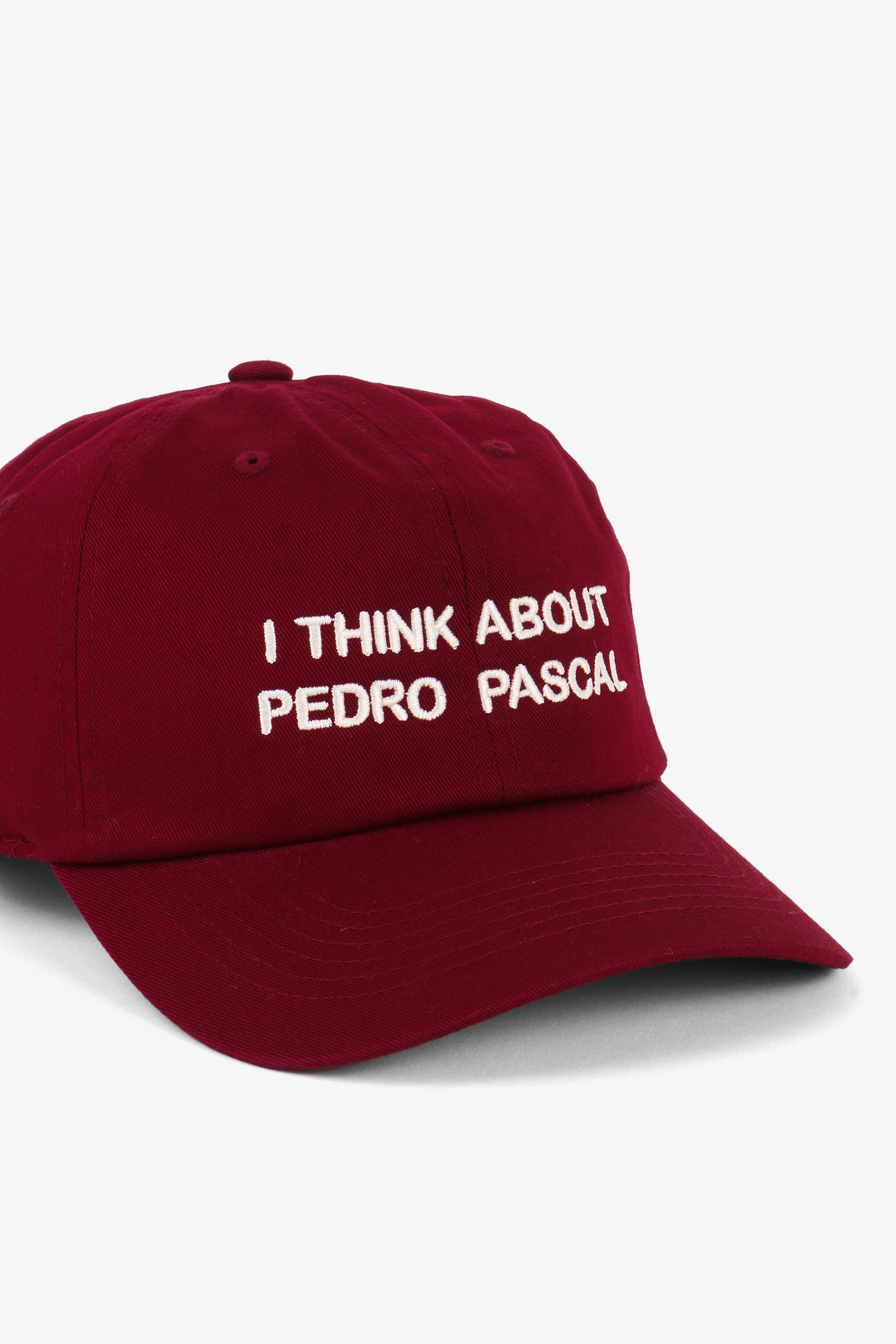 Intentionally Blank I THINK ABOUT PEDRO PASCAL DAD CAP