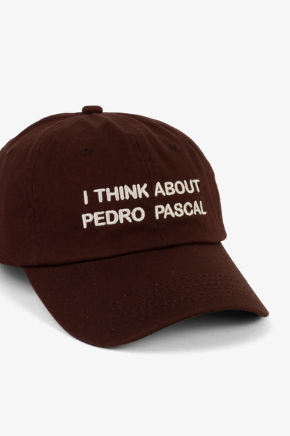 Intentionally Blank I THINK ABOUT PEDRO PASCAL DAD CAP