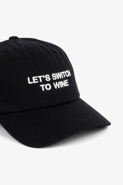 Intentionally Blank LET'S SWITCH TO WINE DAD CAP
