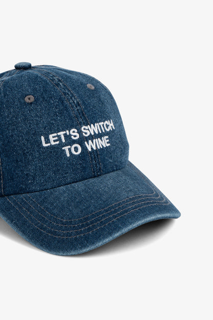 Intentionally Blank LET'S SWITCH TO WINE DAD CAP