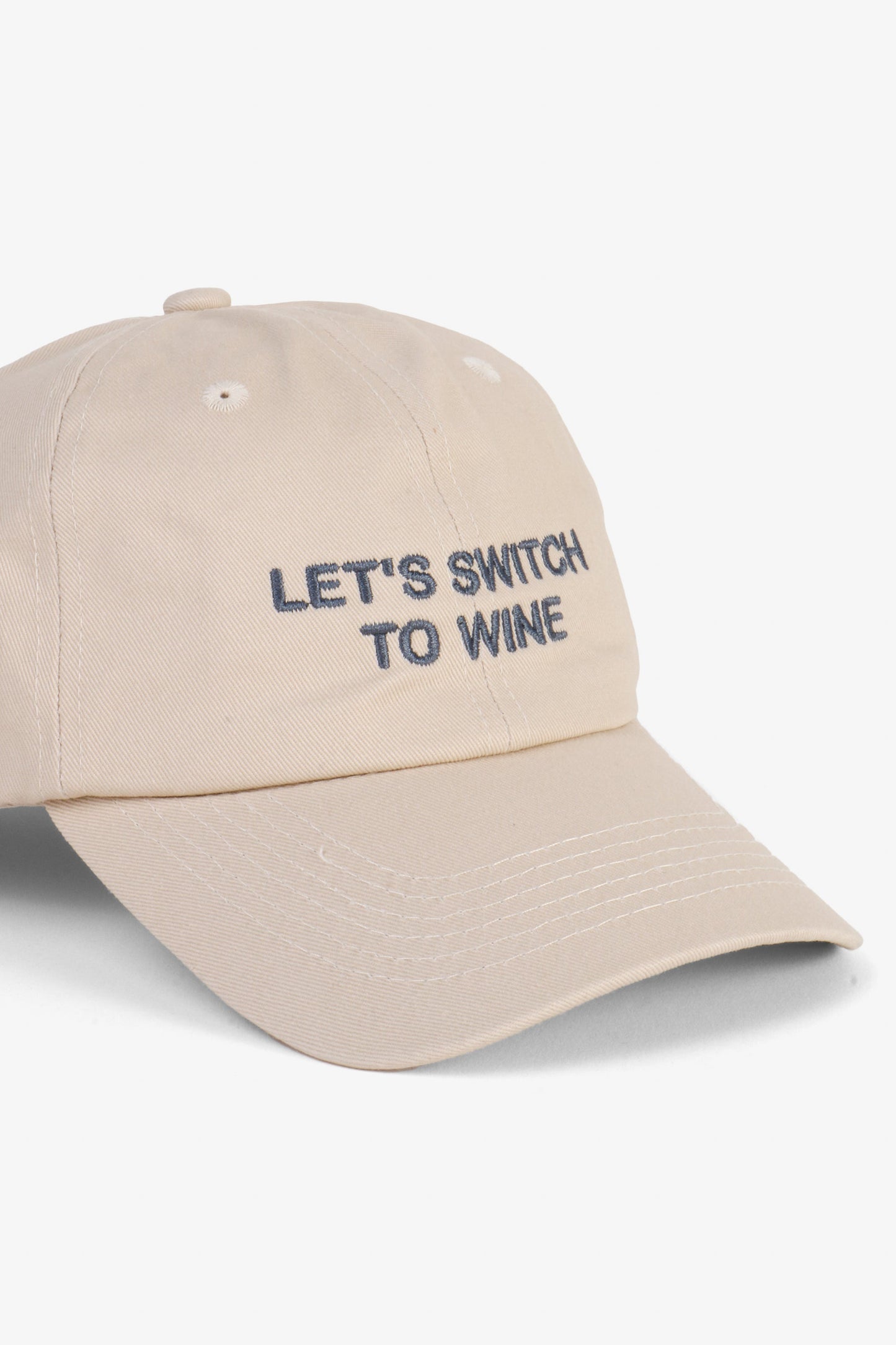 Intentionally Blank LET'S SWITCH TO WINE DAD CAP