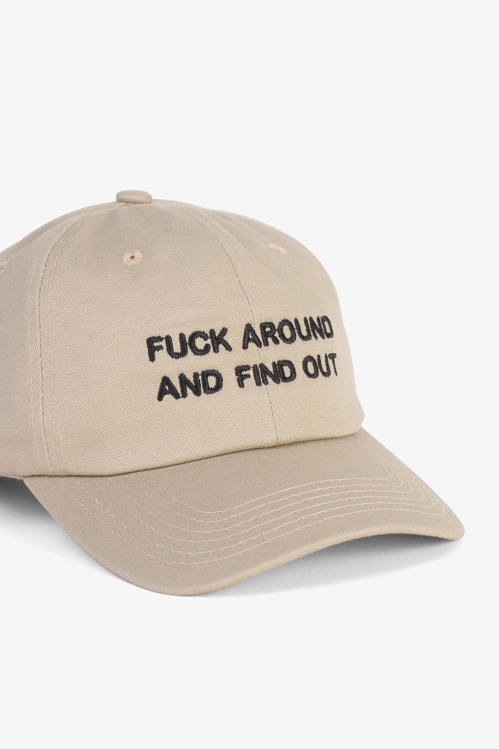 Intentionally Blank FUCK AROUND AND FIND OUT DAD CAP
