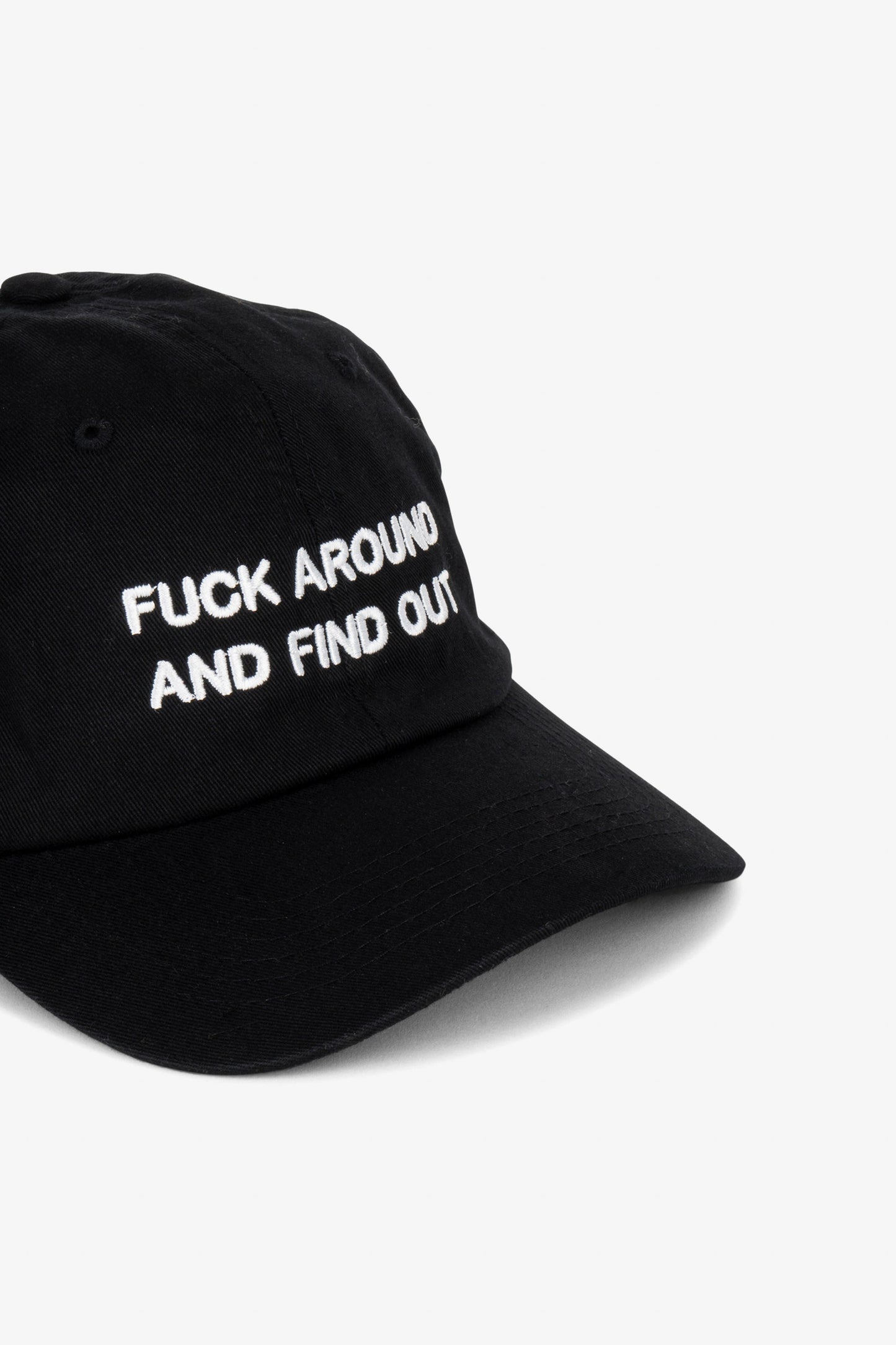 Intentionally Blank FUCK AROUND AND FIND OUT DAD CAP