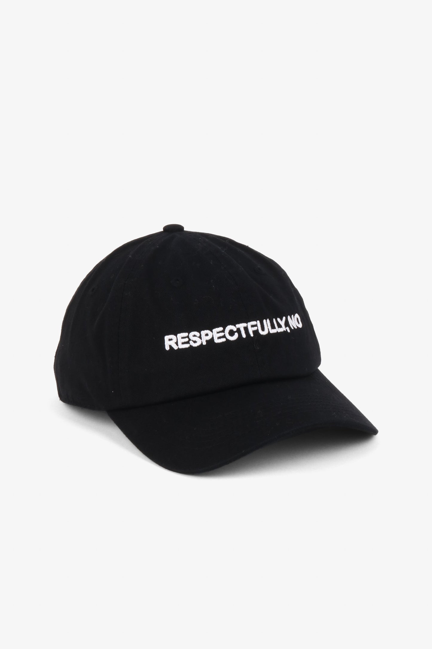 Intentionally Blank RESPECTFULLY, NO DAD CAP