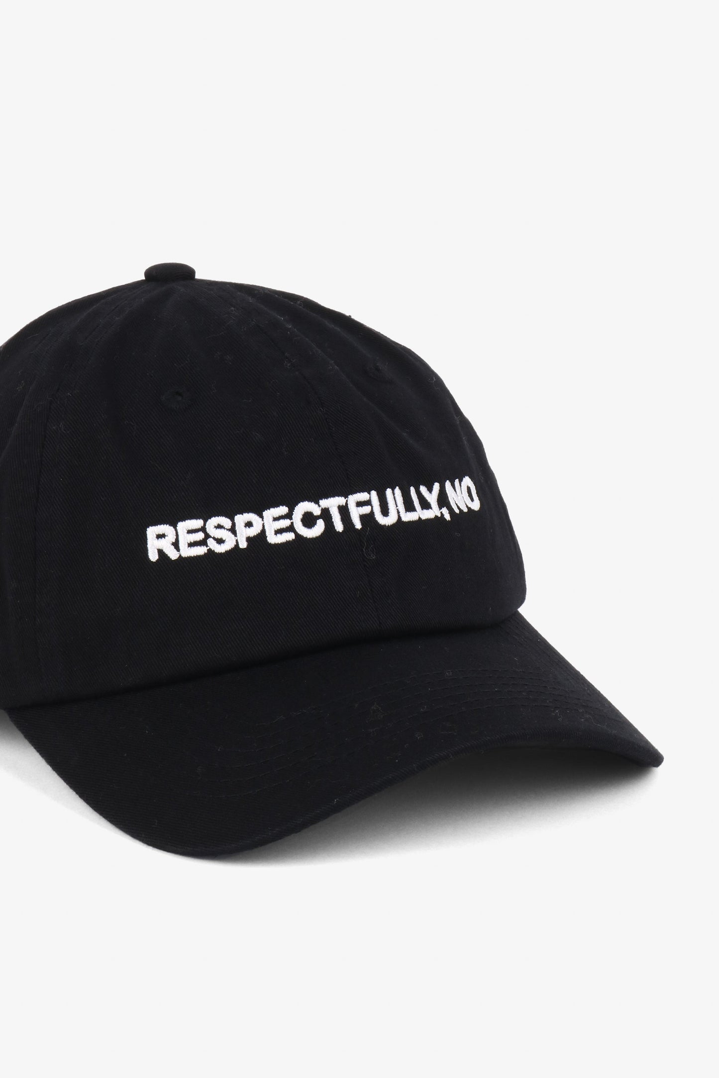 Intentionally Blank RESPECTFULLY, NO DAD CAP