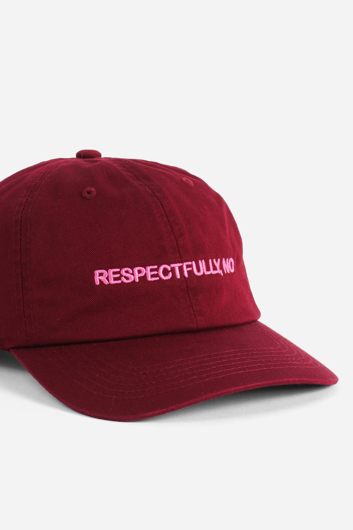 Intentionally Blank RESPECTFULLY, NO DAD CAP