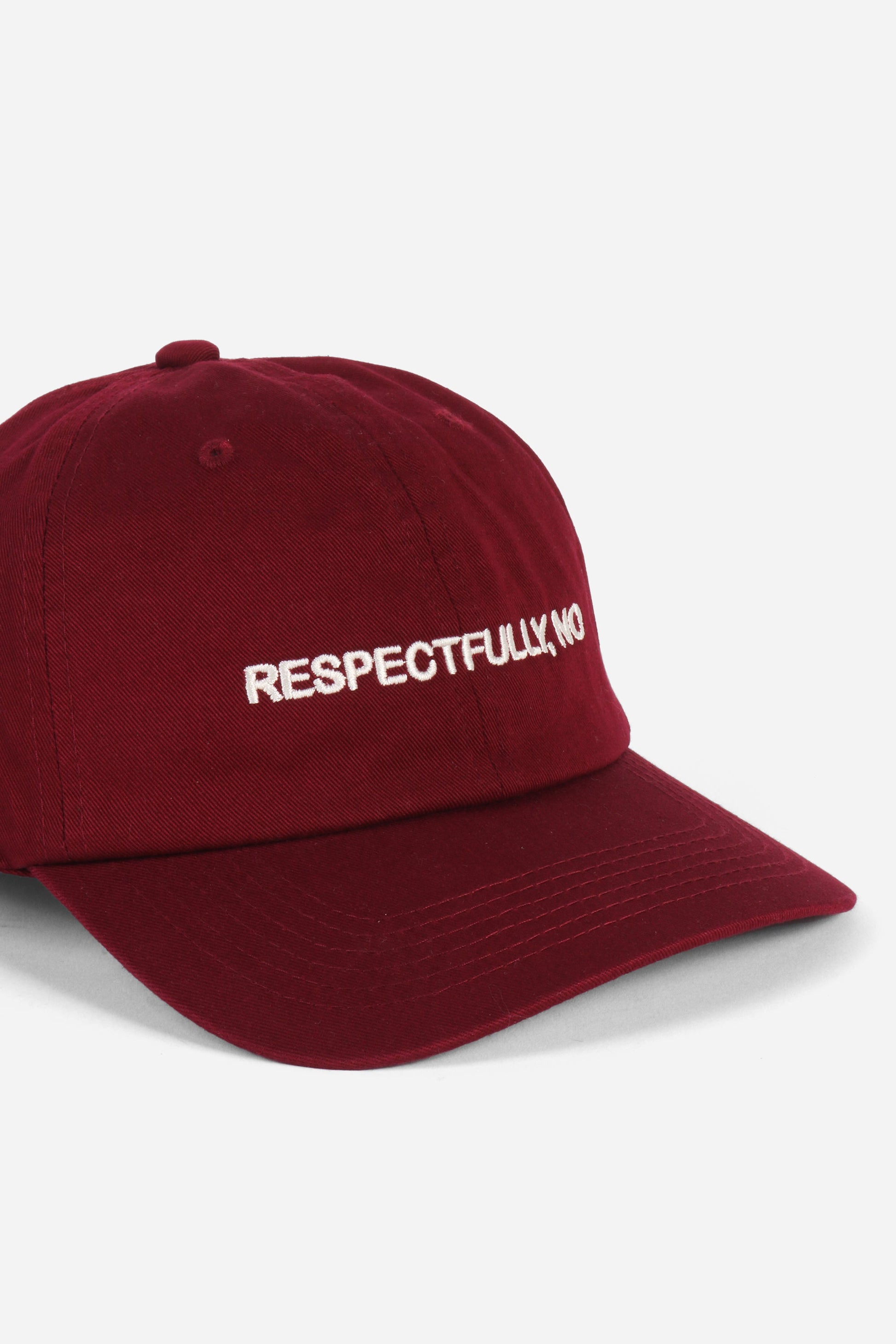Intentionally Blank RESPECTFULLY, NO DAD CAP
