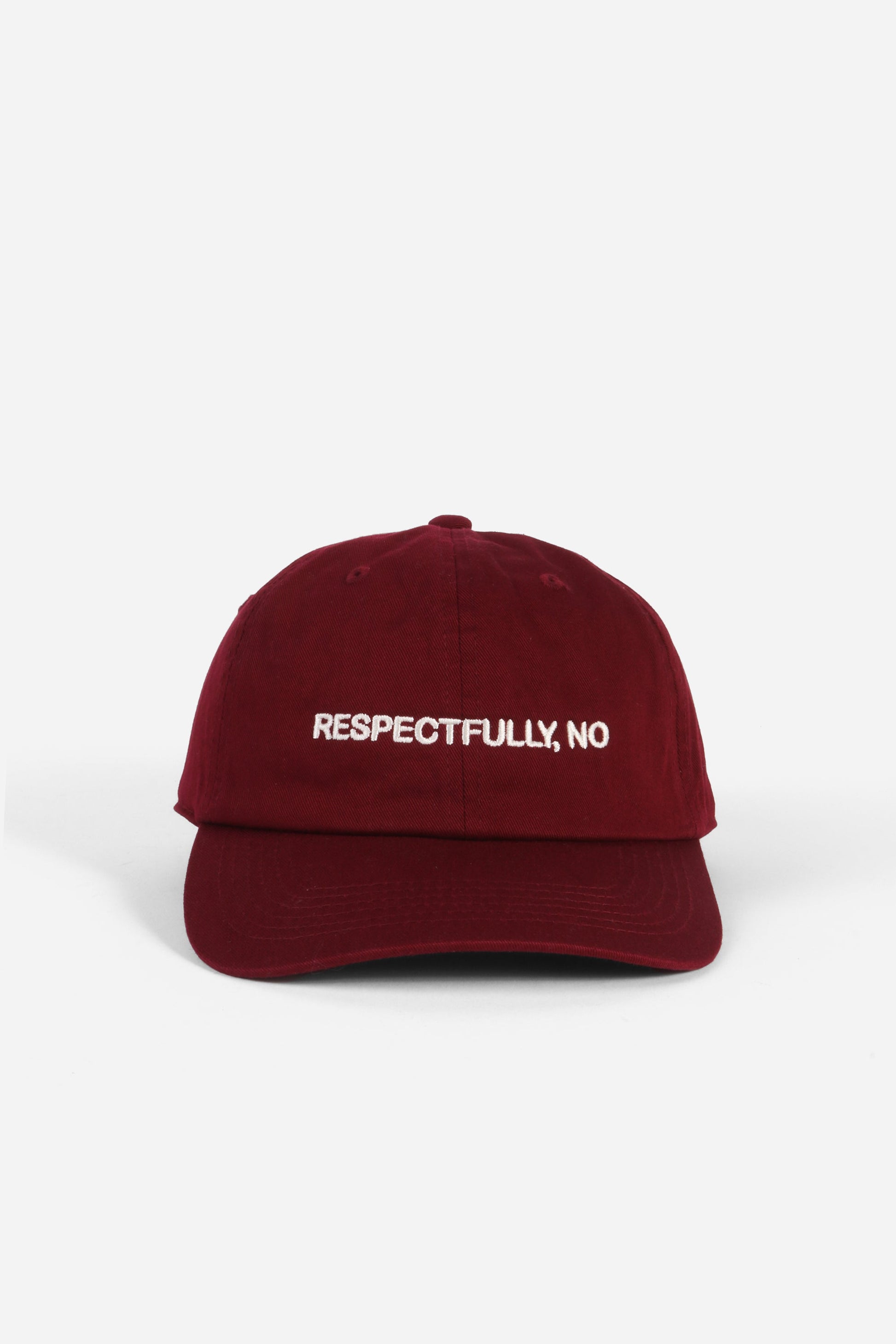 Intentionally Blank RESPECTFULLY, NO DAD CAP