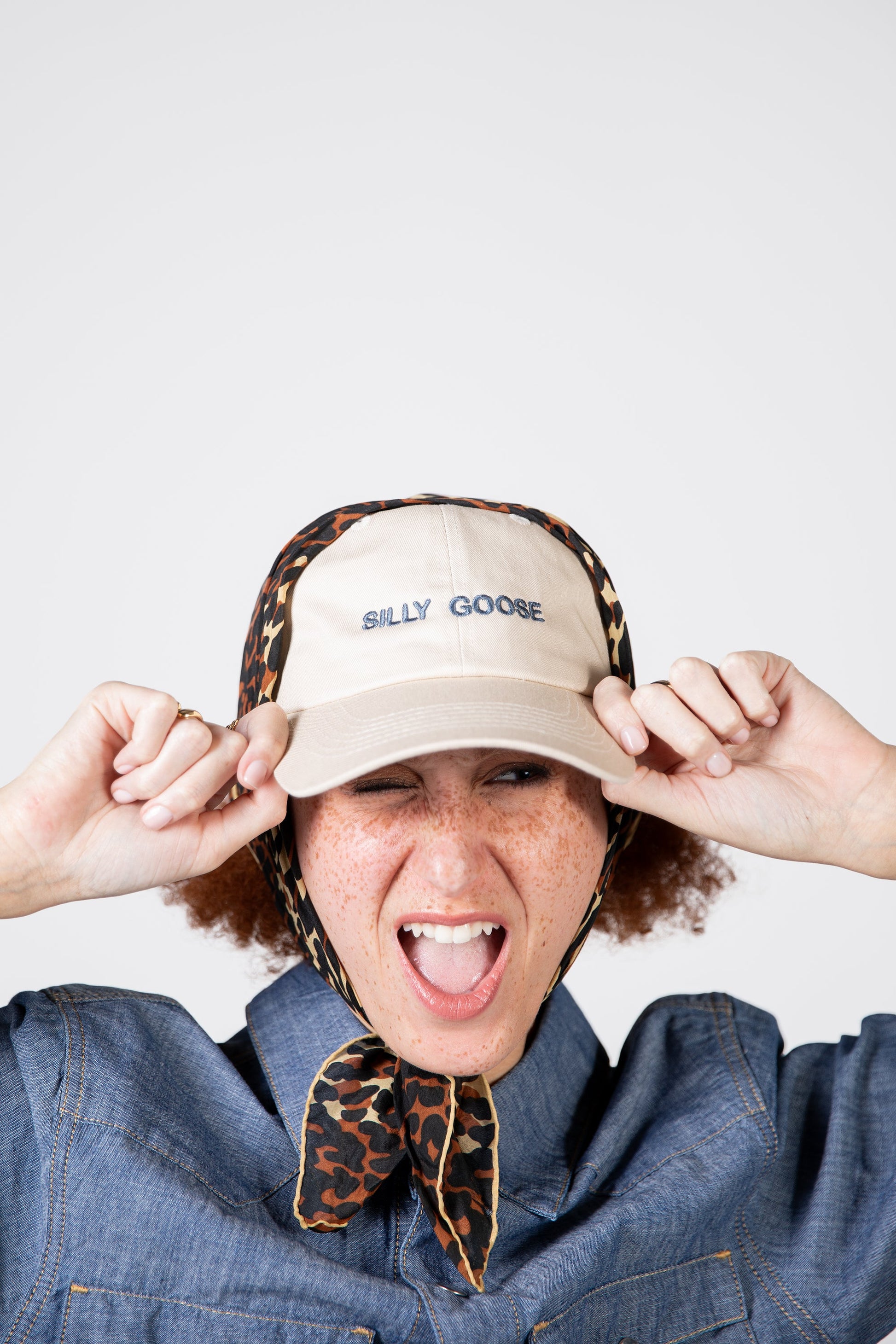 Intentionally Blank SILLY GOOSE DAD CAP