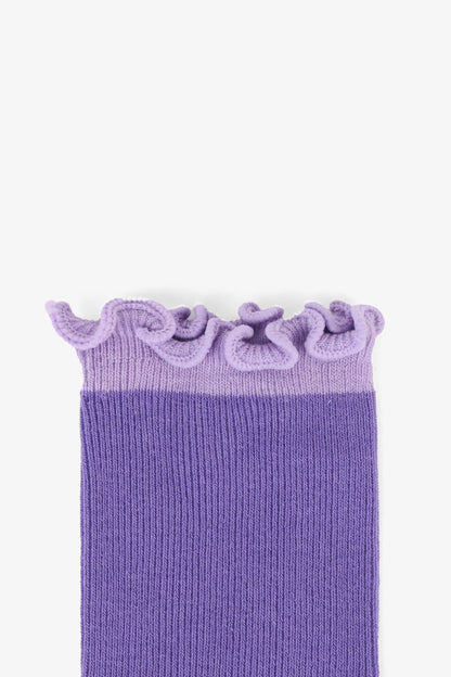 Intentionally Blank NOD TONAL RUFFLE SOCK