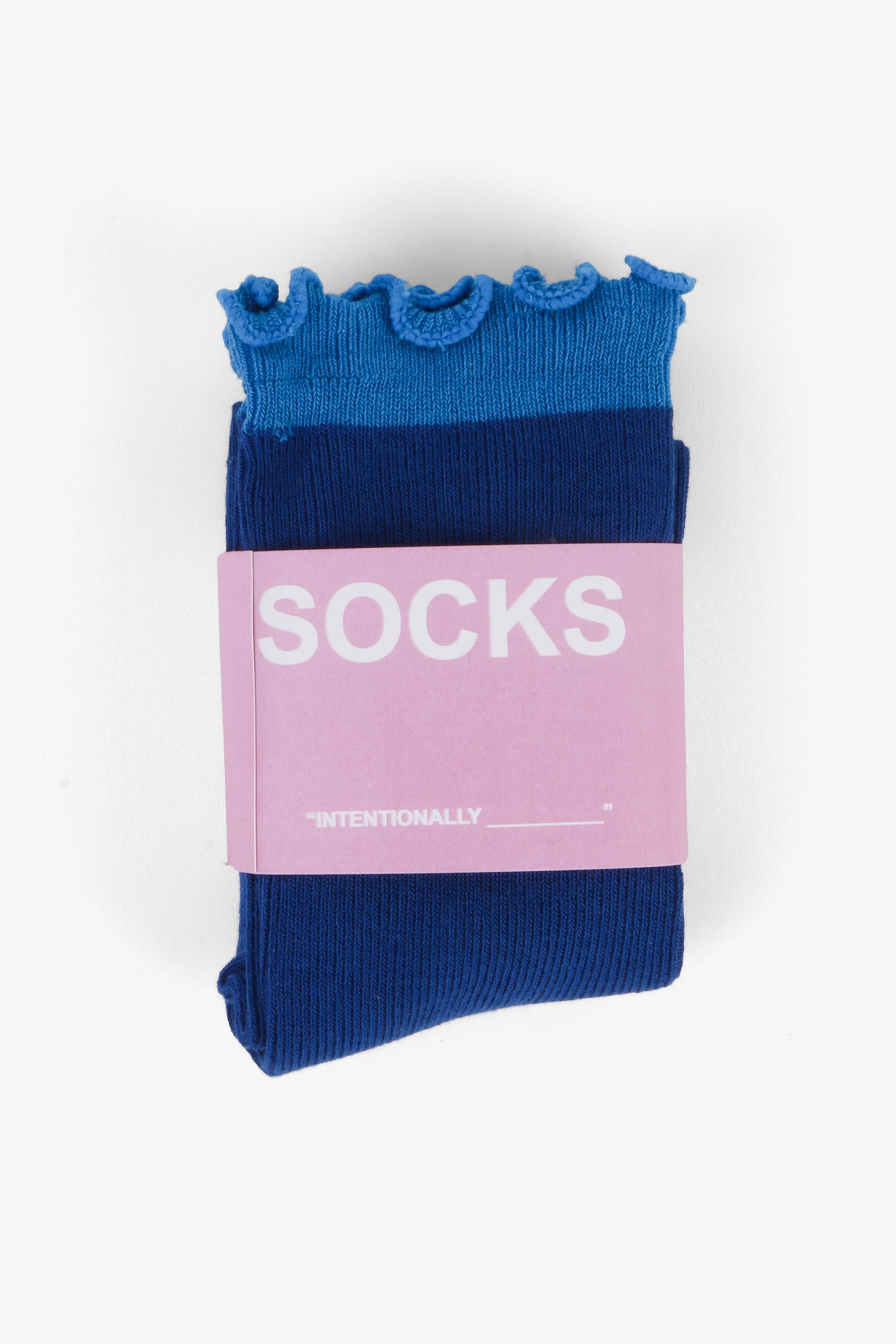 Intentionally Blank NOD TONAL RUFFLE SOCK