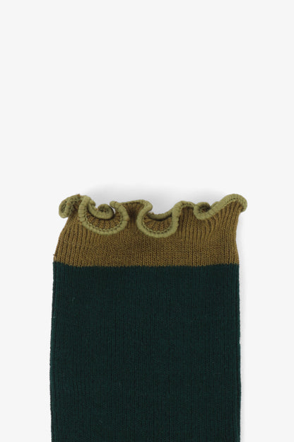 Intentionally Blank NOD TONAL RUFFLE SOCK