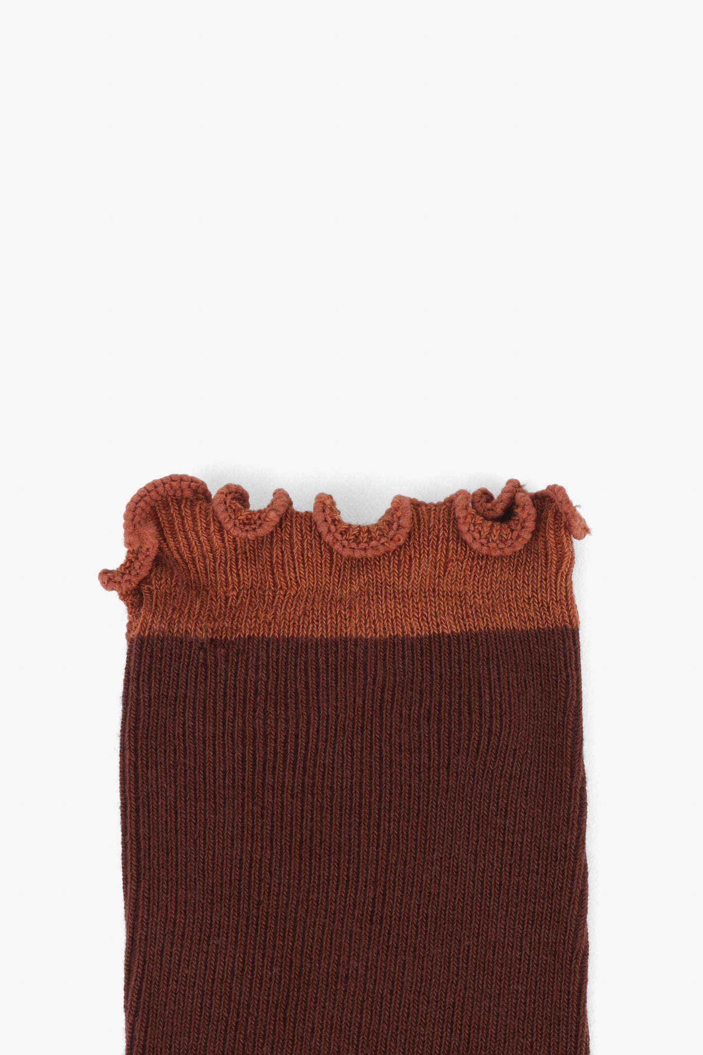 Intentionally Blank NOD TONAL RUFFLE SOCK