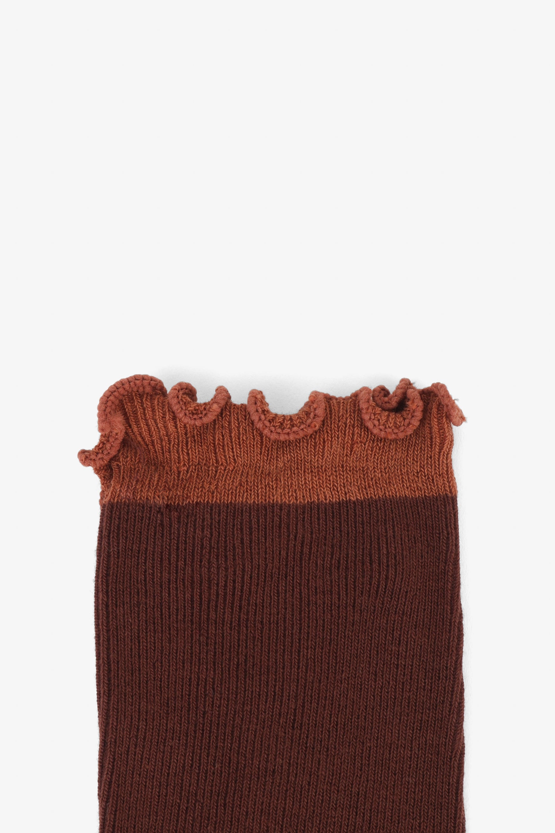 Intentionally Blank NOD TONAL RUFFLE SOCK