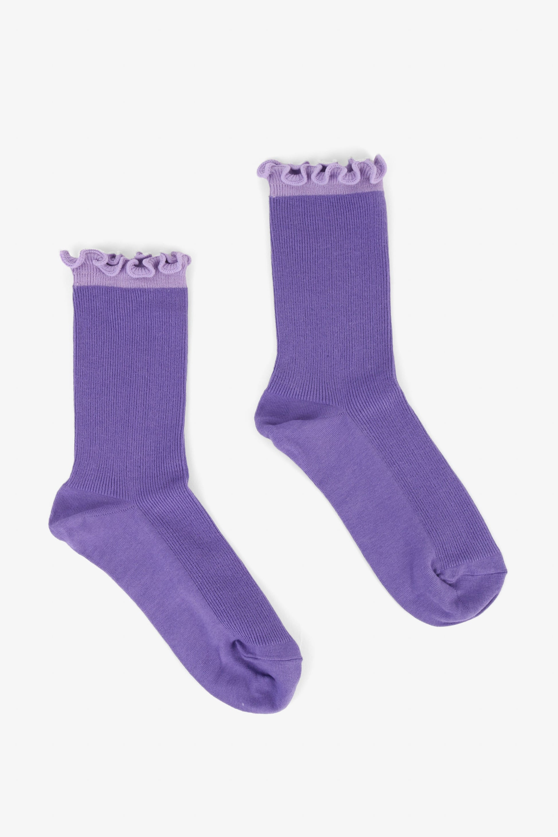 Intentionally Blank NOD TONAL RUFFLE SOCK