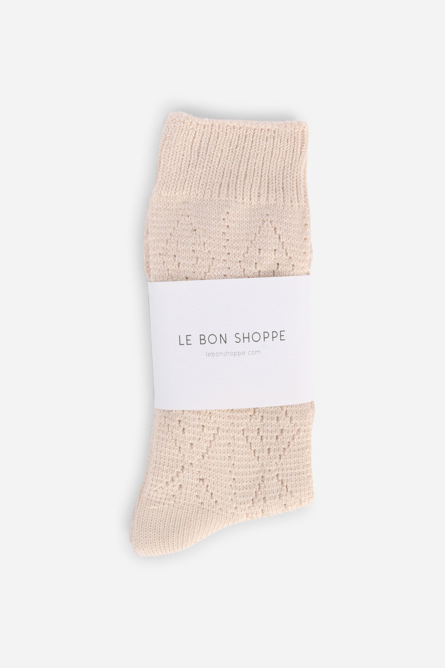 Intentionally Blank MODAL EYELET SOCKS