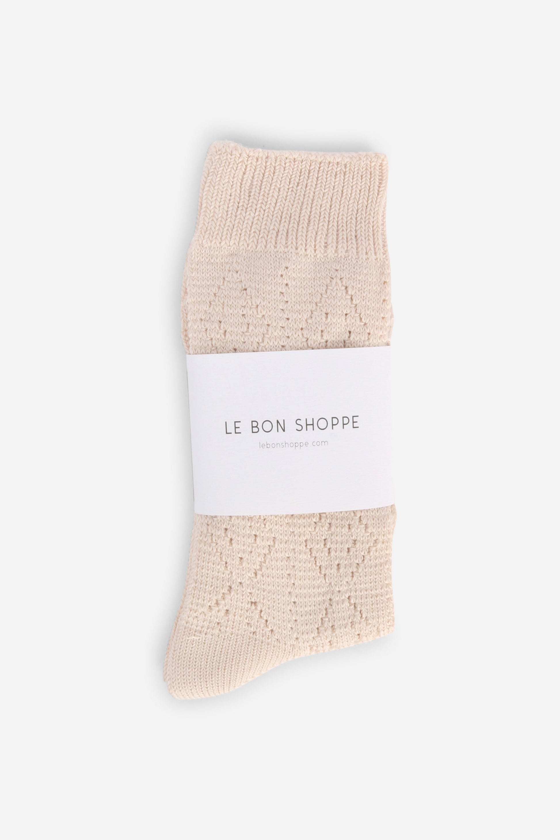 Intentionally Blank MODAL EYELET SOCKS