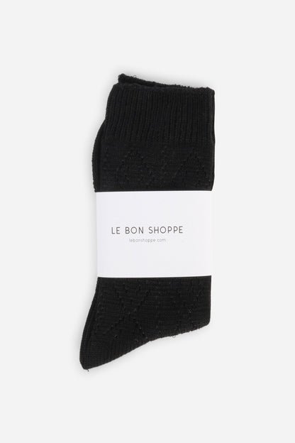 Intentionally Blank MODAL EYELET SOCKS